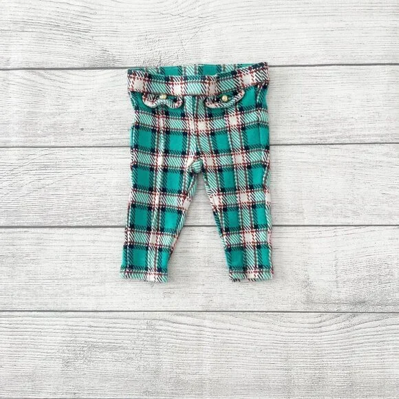 Janie and Jack Plaid Pants - Picture 1 of 3